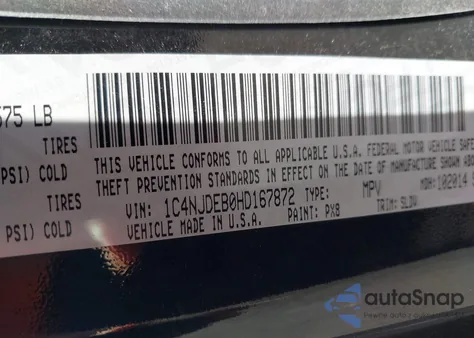 2017 Jeep Compass High Altitude 4X4 from USA, damaged, VIN 1C4NJDEB0HD167872